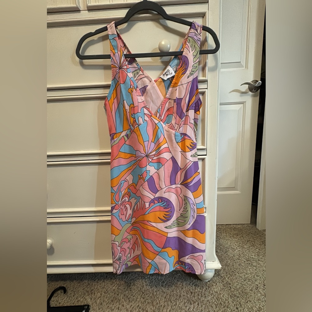 Princess Polly Multicolor Abstract Dress